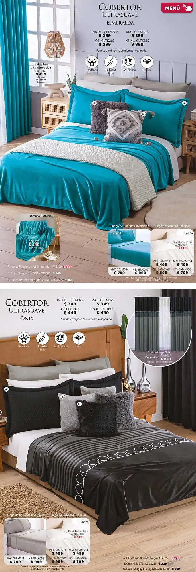 Catálogo de Catálogo Colchas Concord 1 de febrero al 2 de mayo 2026 - Pagina 158