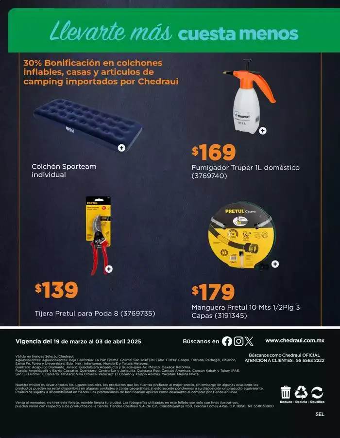 Catálogo de Ofertas Chedraui 19 de marzo al 3 de abril 2025 - Pagina 14