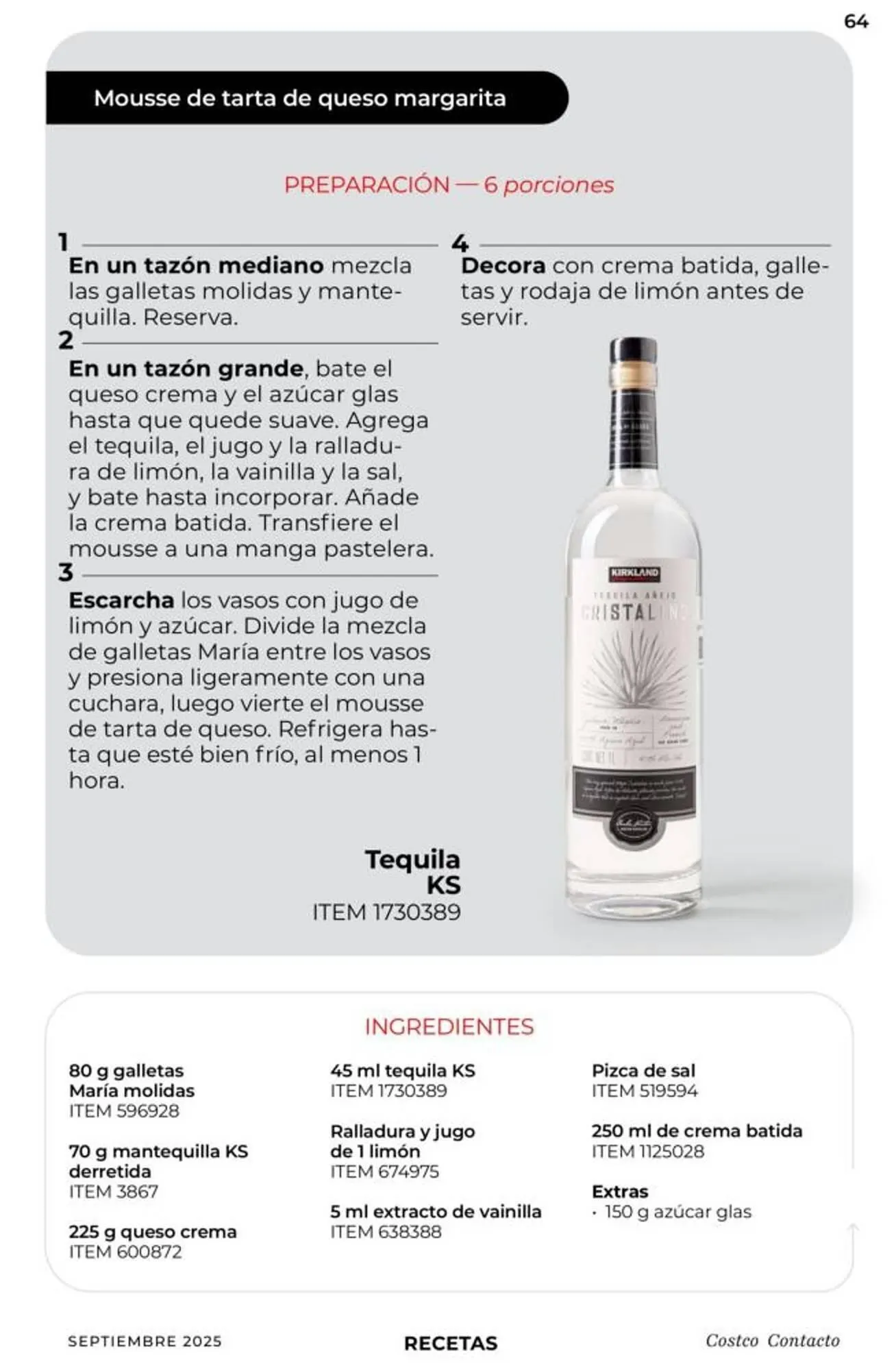 Catálogo de Catálogo Costco 10 de septiembre al 30 de septiembre 2025 - Pagina 64