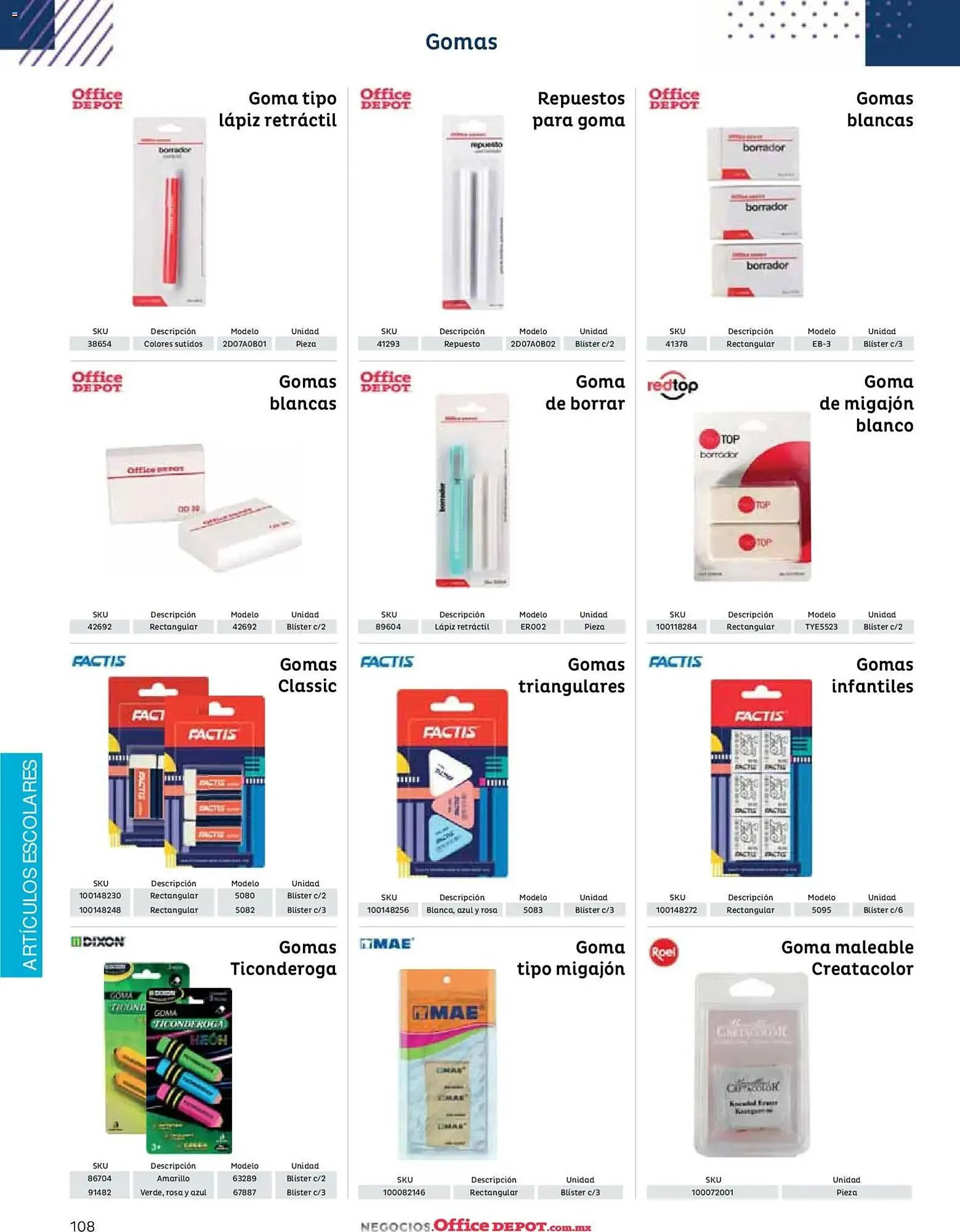 Catálogo de Catálogo Office Depot 12 de enero al 1 de enero 2027 - Pagina 110