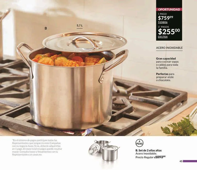 Catálogo de Avon Casa & Estilo C17 20 de septiembre al 25 de octubre 2024 - Pagina 45