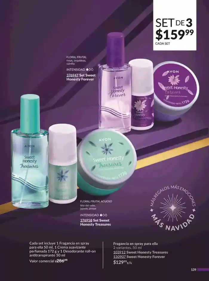 Catálogo de Avon COSMÉTICOS C18 9 de octubre al 15 de noviembre 2024 - Pagina 139