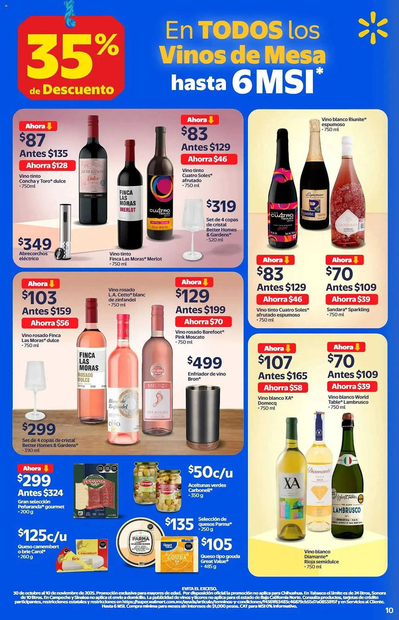 Catálogo de Folleto Walmart 30 de octubre al 10 de noviembre 2025 - Pagina 10
