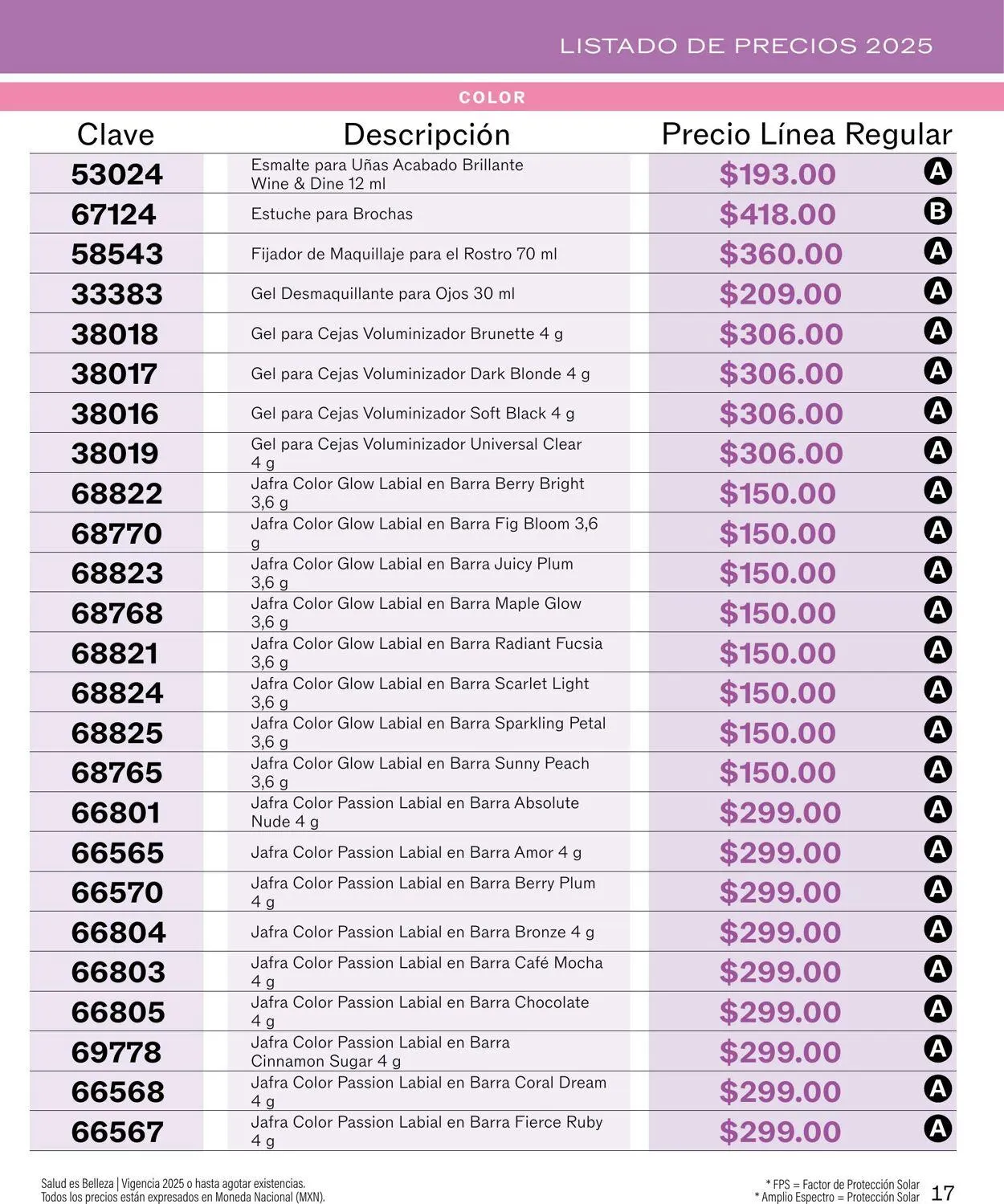 Catálogo de Jafra Oferta actual 12 de marzo al 26 de marzo 2025 - Pagina 17