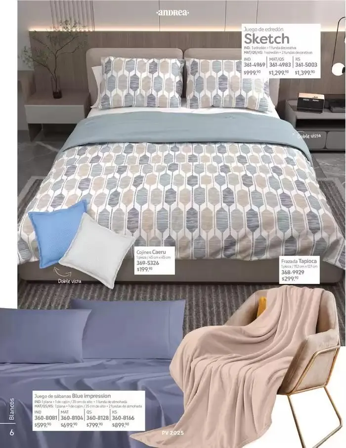 Catálogo de ANDREA | ANDREA HOME 26 de enero al 24 de mayo 2025 - Pagina 6