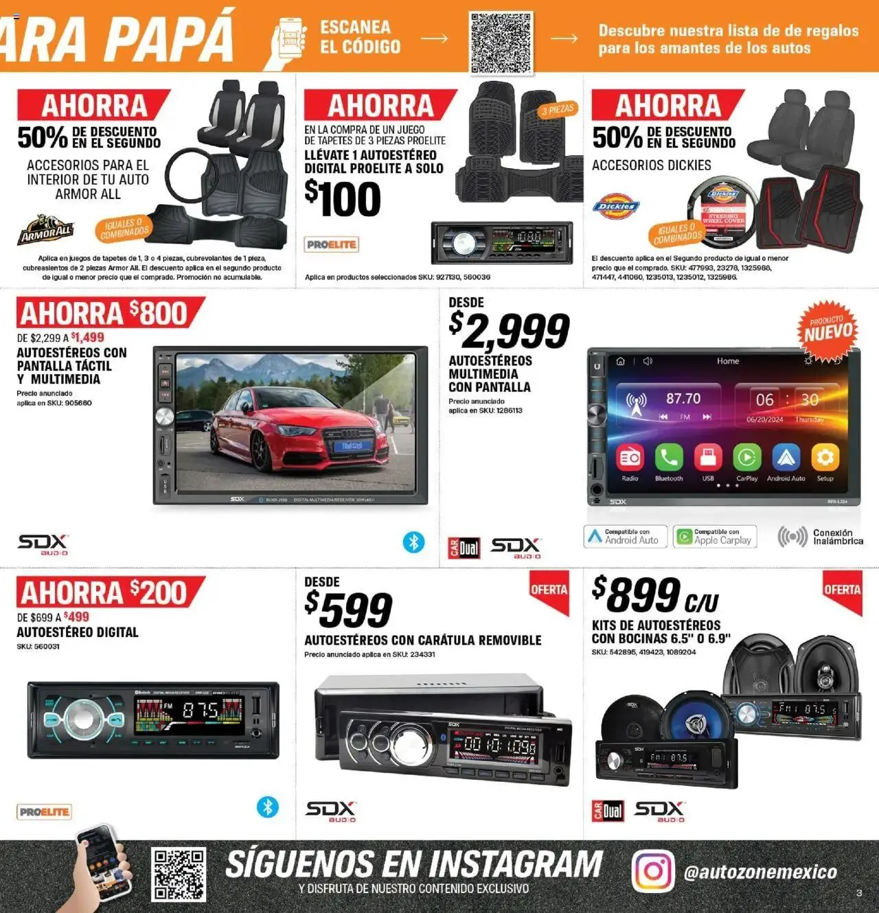 Catálogo de AutoZone catálogo 18 de mayo al 21 de junio 2025 - Pagina 3