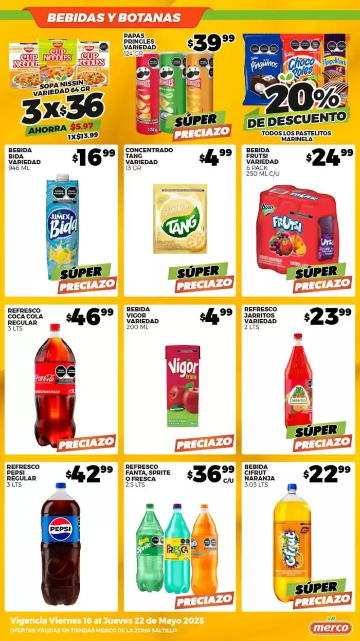 Catálogo de No te preocupes, ven a Merco 16 de mayo al 22 de mayo 2025 - Pagina 7