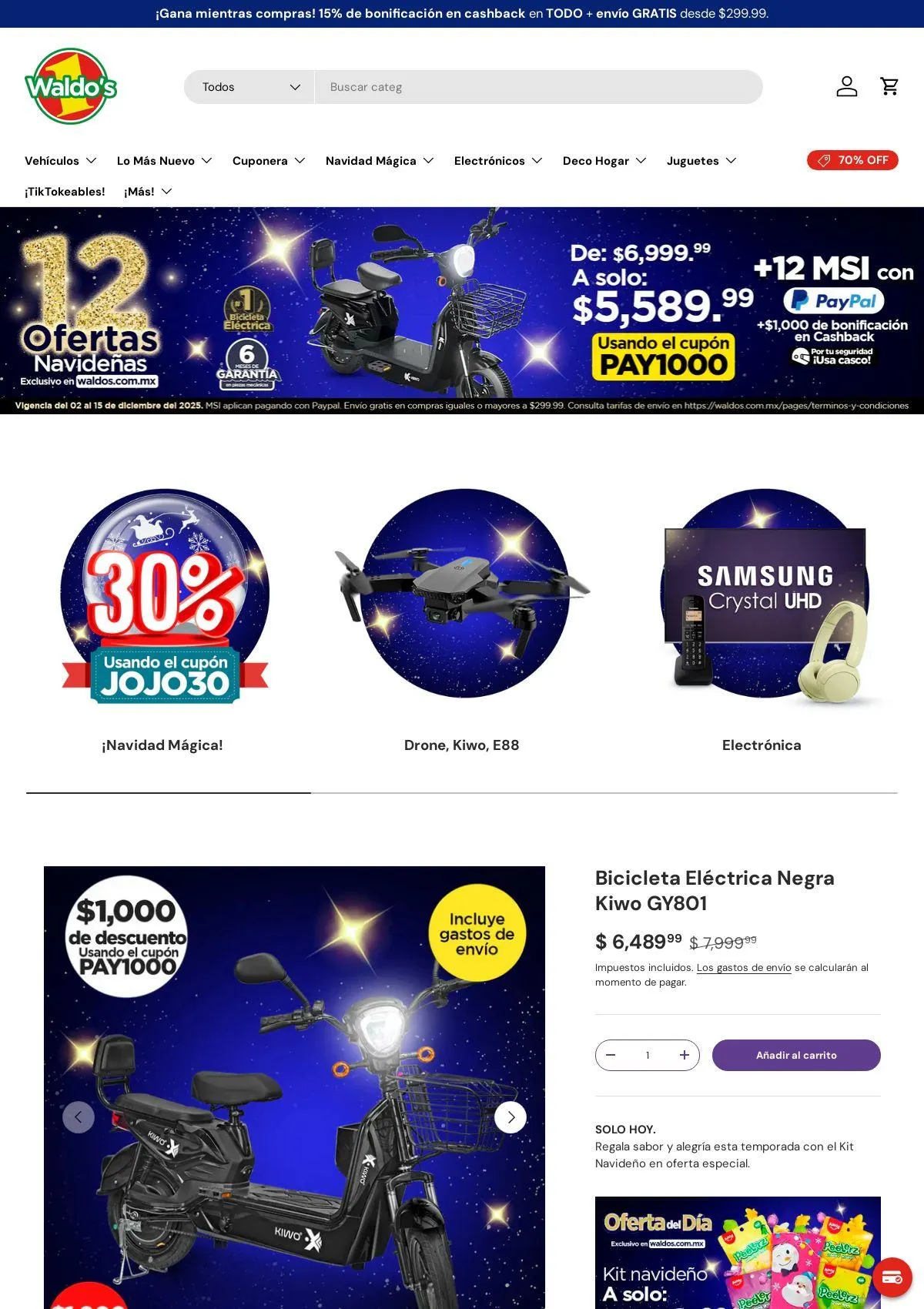 Catálogo de Waldo's Oferta actual 9 de diciembre al 17 de diciembre 2025 - Pagina 1