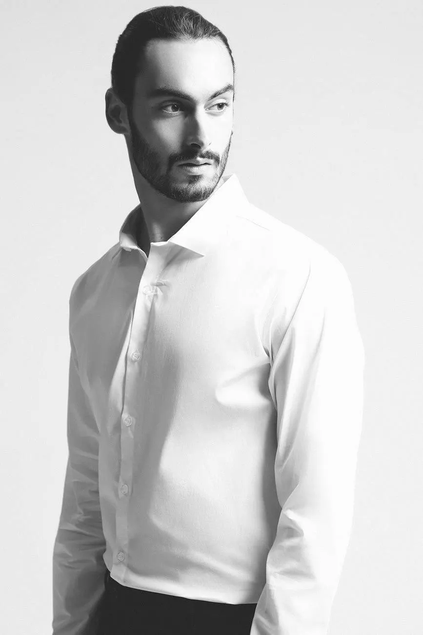 Camisa Manga Larga Básica Slim Fit