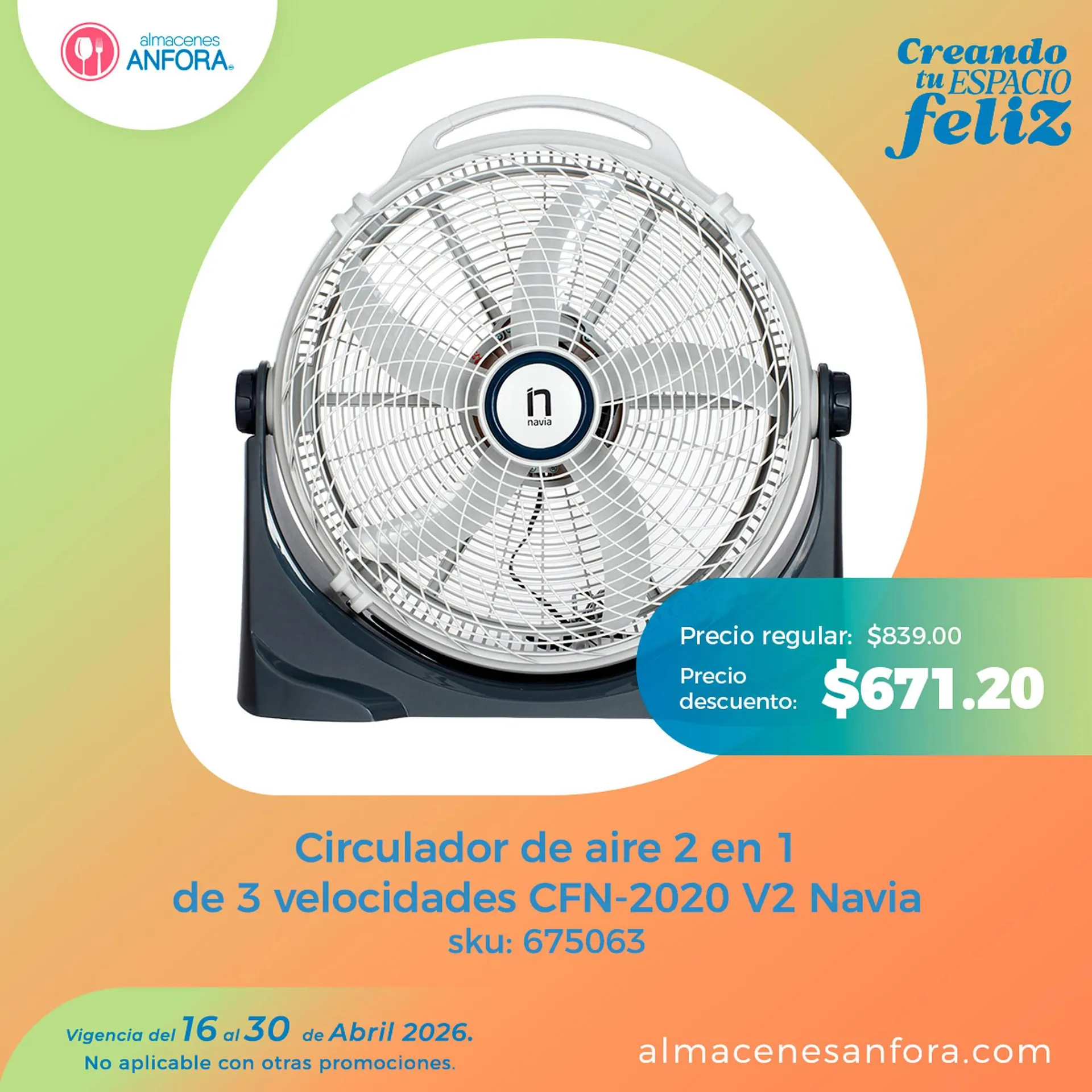 Catálogo de Catálogo Almacenes Anfora 22 de abril al 30 de abril 2026 - Pagina 2