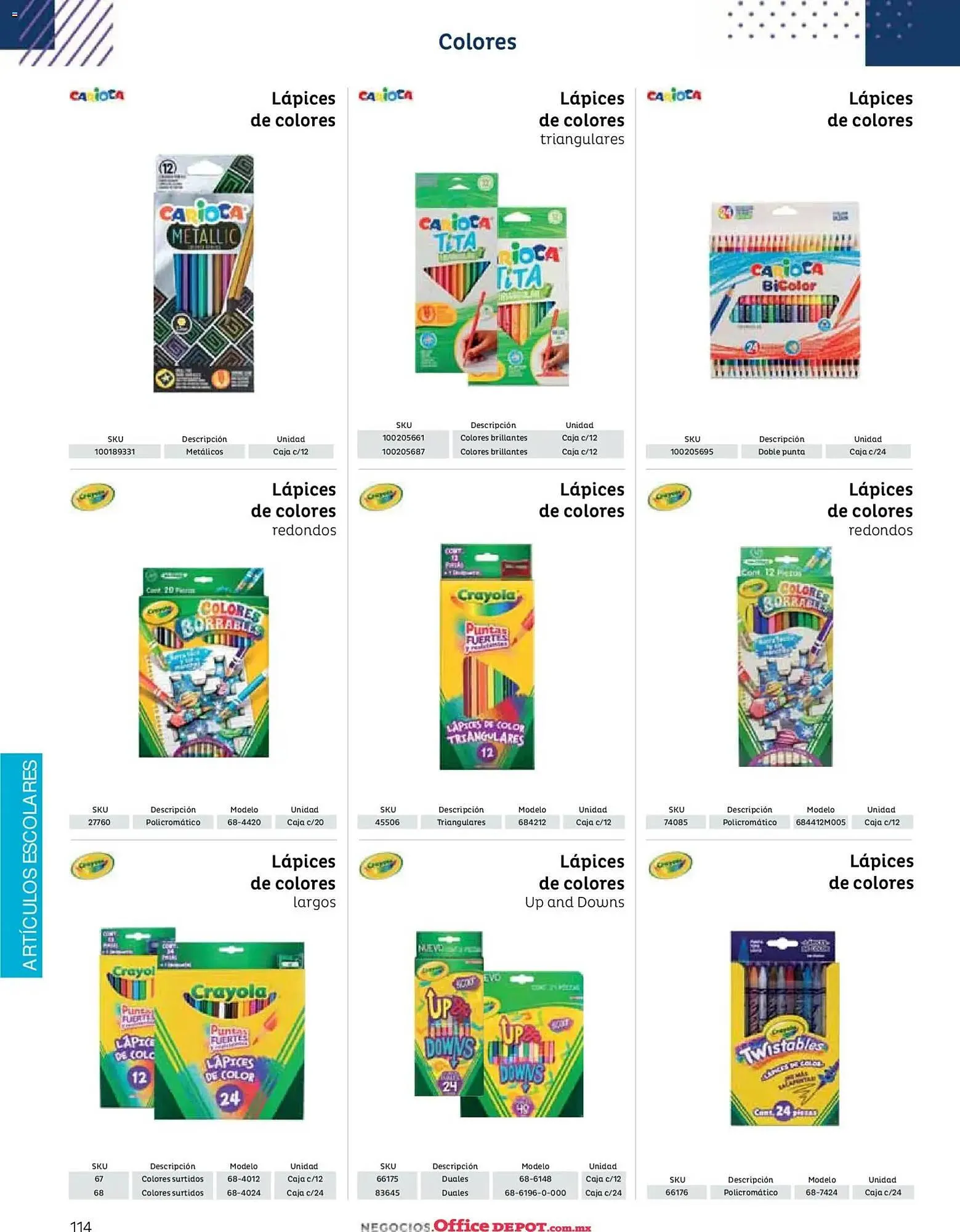 Catálogo de Catálogo Office Depot 12 de enero al 1 de enero 2027 - Pagina 116