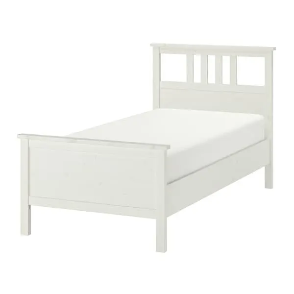 Base de cama, tinte blanco,