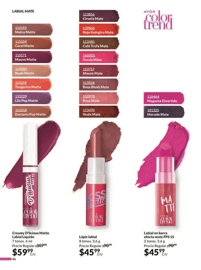 Catálogo de Avon COSMÉTICOS C15 14 de agosto al 18 de septiembre 2024 - Pagina 46