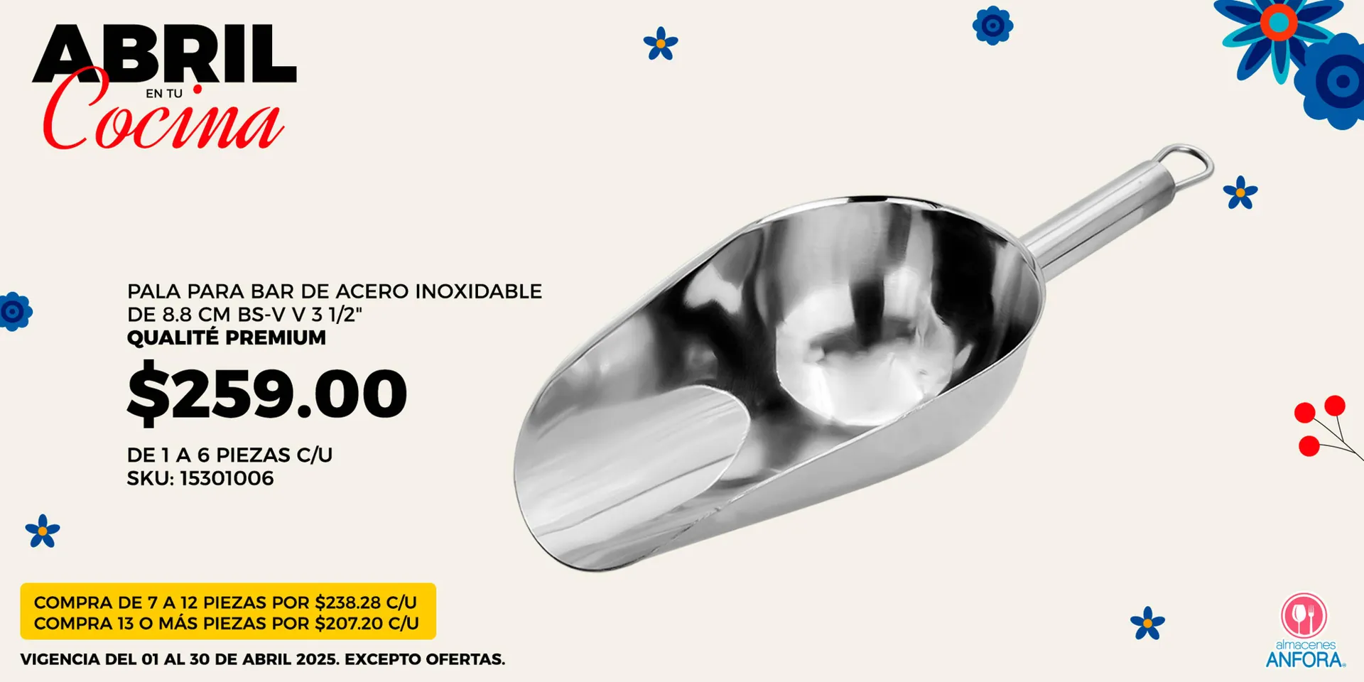 Catálogo de Catálogo Almacenes Anfora 5 de abril al 30 de abril 2025 - Pagina 1