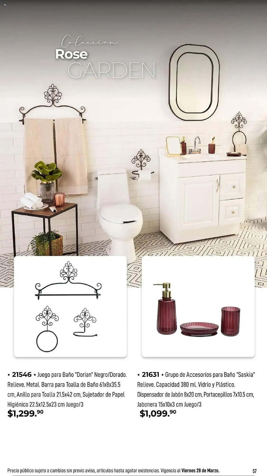 Catálogo de Catálogo Home Interiors 17 de febrero al 28 de marzo 2025 - Pagina 57