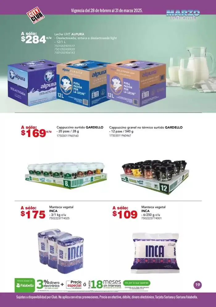 Catálogo de Marzo Espectacular 28 de febrero al 31 de marzo 2025 - Pagina 19