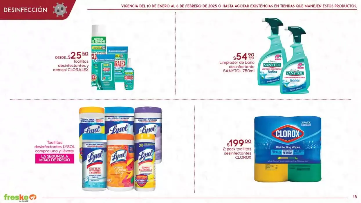 Catálogo de Limpieza - Fresko 10 de enero al 6 de febrero 2025 - Pagina 13
