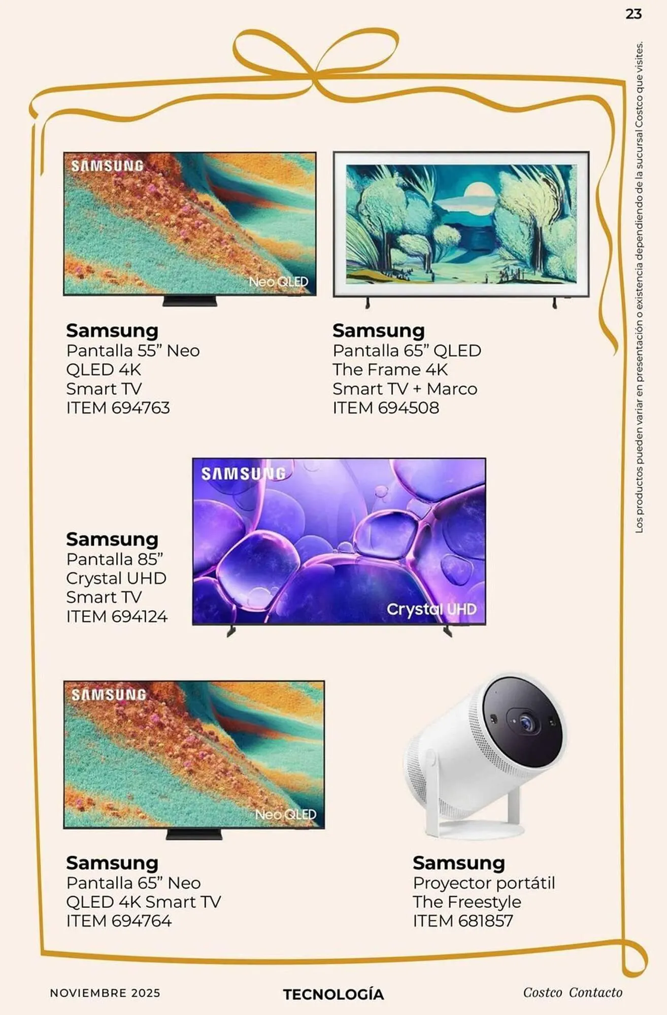 Catálogo de Catálogo Costco 1 de noviembre al 30 de noviembre 2025 - Pagina 23