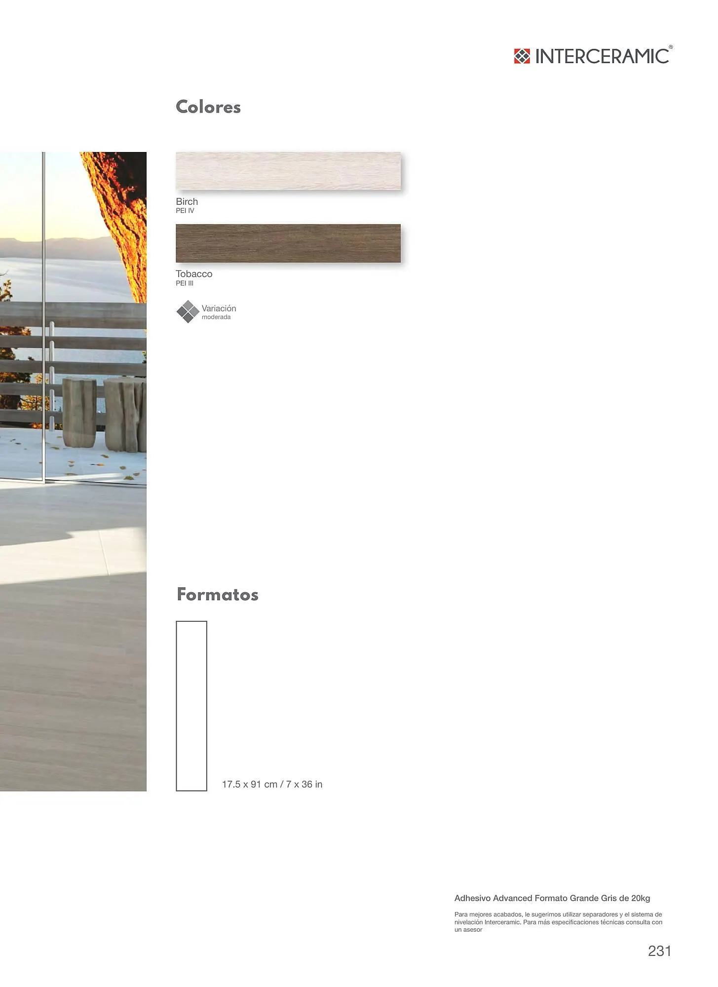 Catálogo de Catálogo Interceramic 12 de marzo al 31 de diciembre 2024 - Pagina 231