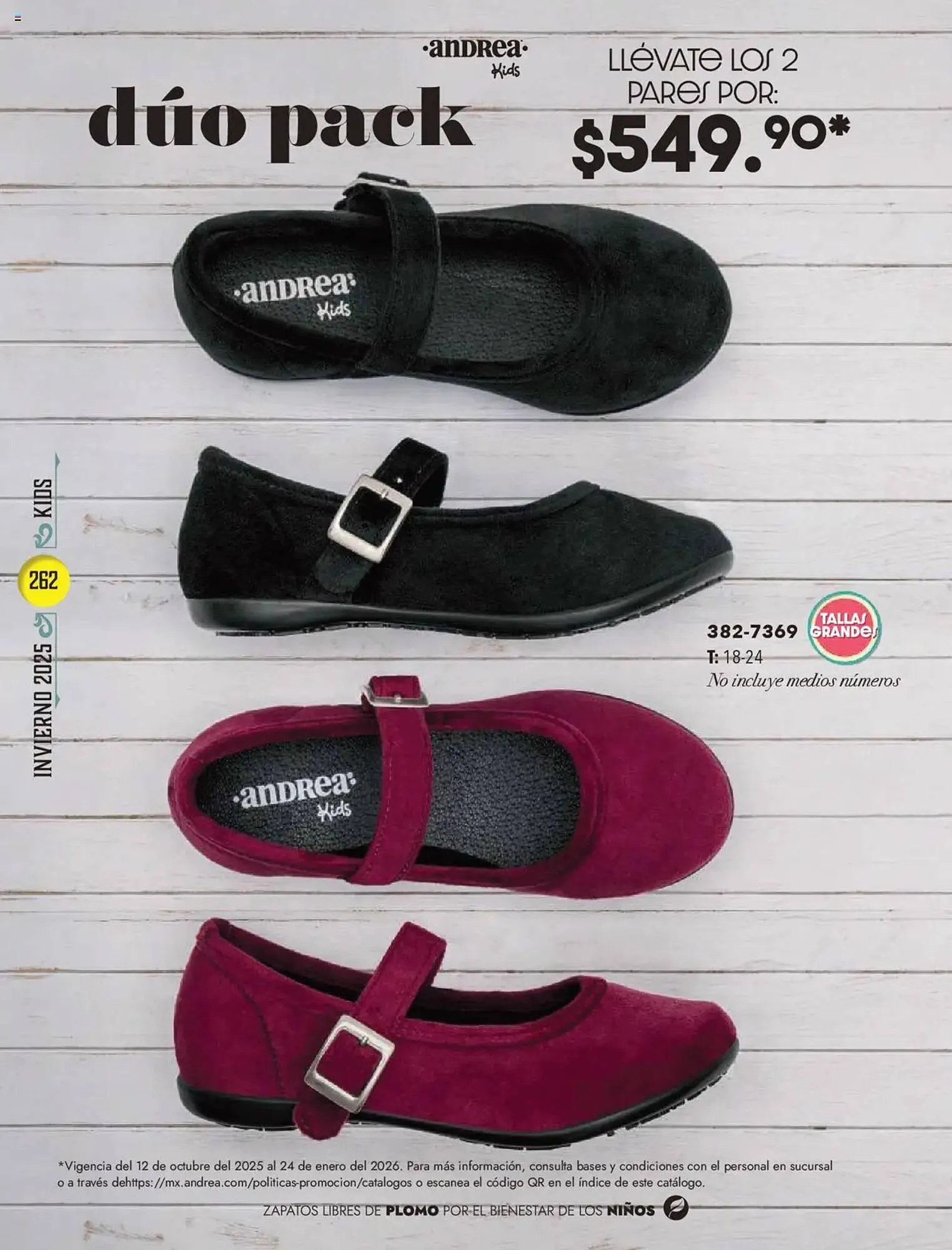 Catálogo de Catálogo Andrea 13 de octubre al 25 de enero 2026 - Pagina 262