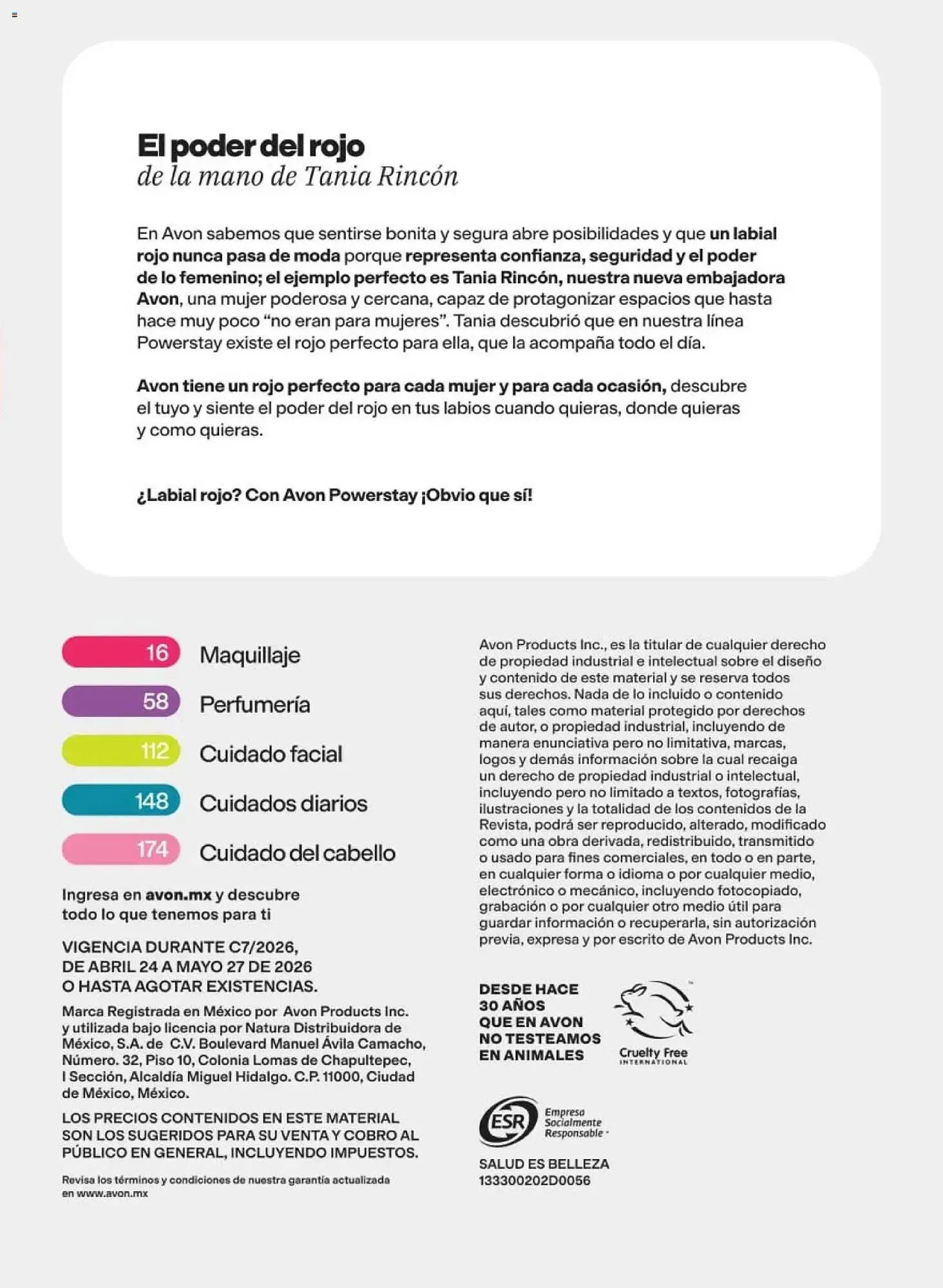 Catálogo de Catálogo Avon 24 de abril al 28 de mayo 2026 - Pagina 15