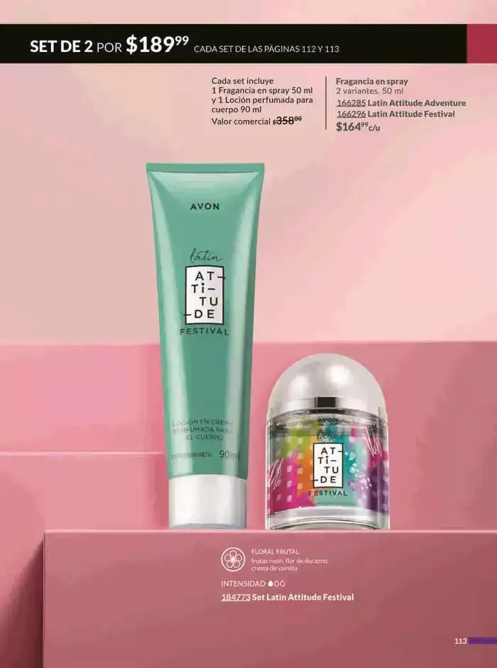 Catálogo de Avon COSMÉTICOS C3 3 de enero al 3 de febrero 2025 - Pagina 113