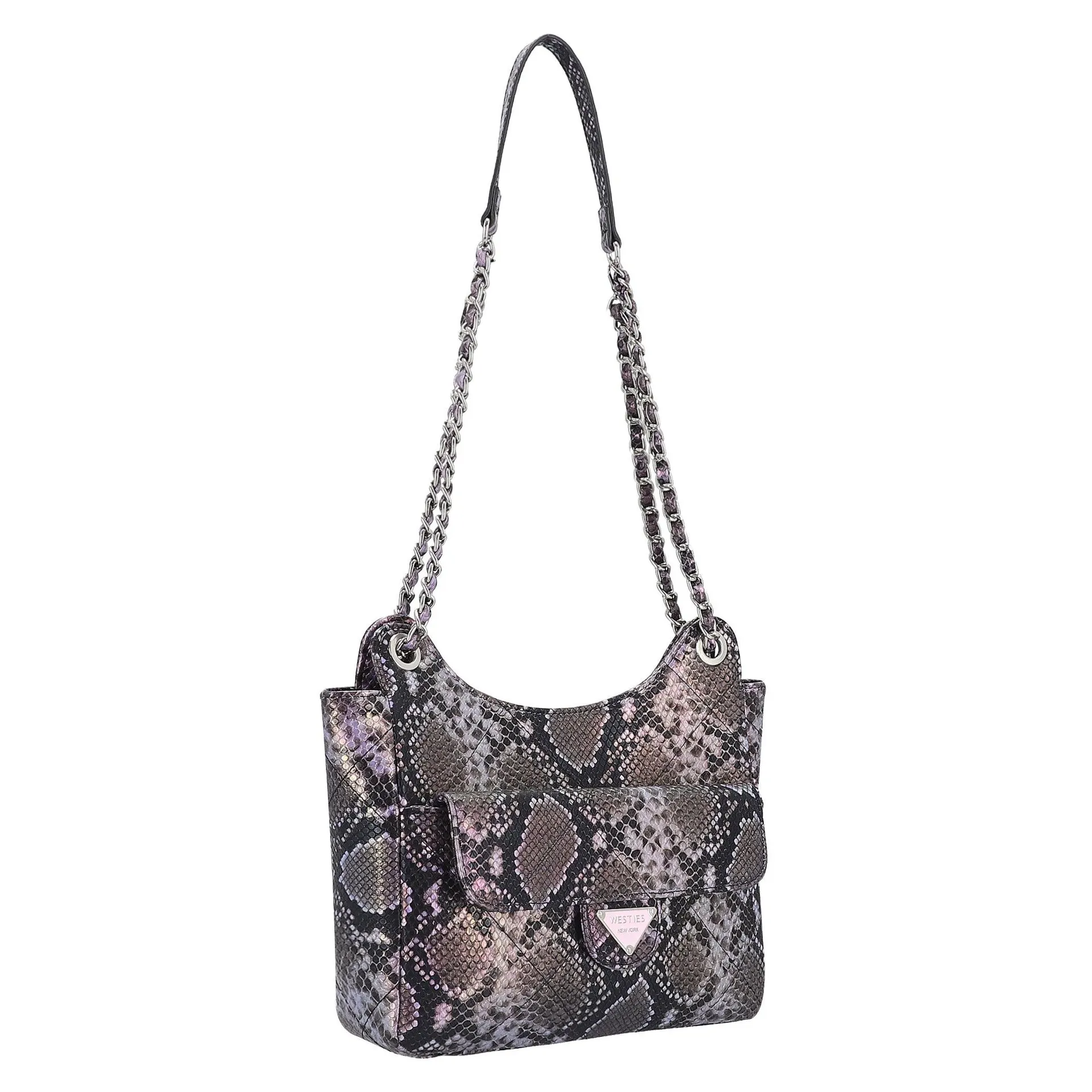 Bolsa Tote Ginevra Koussi Sintetico Lila Westies