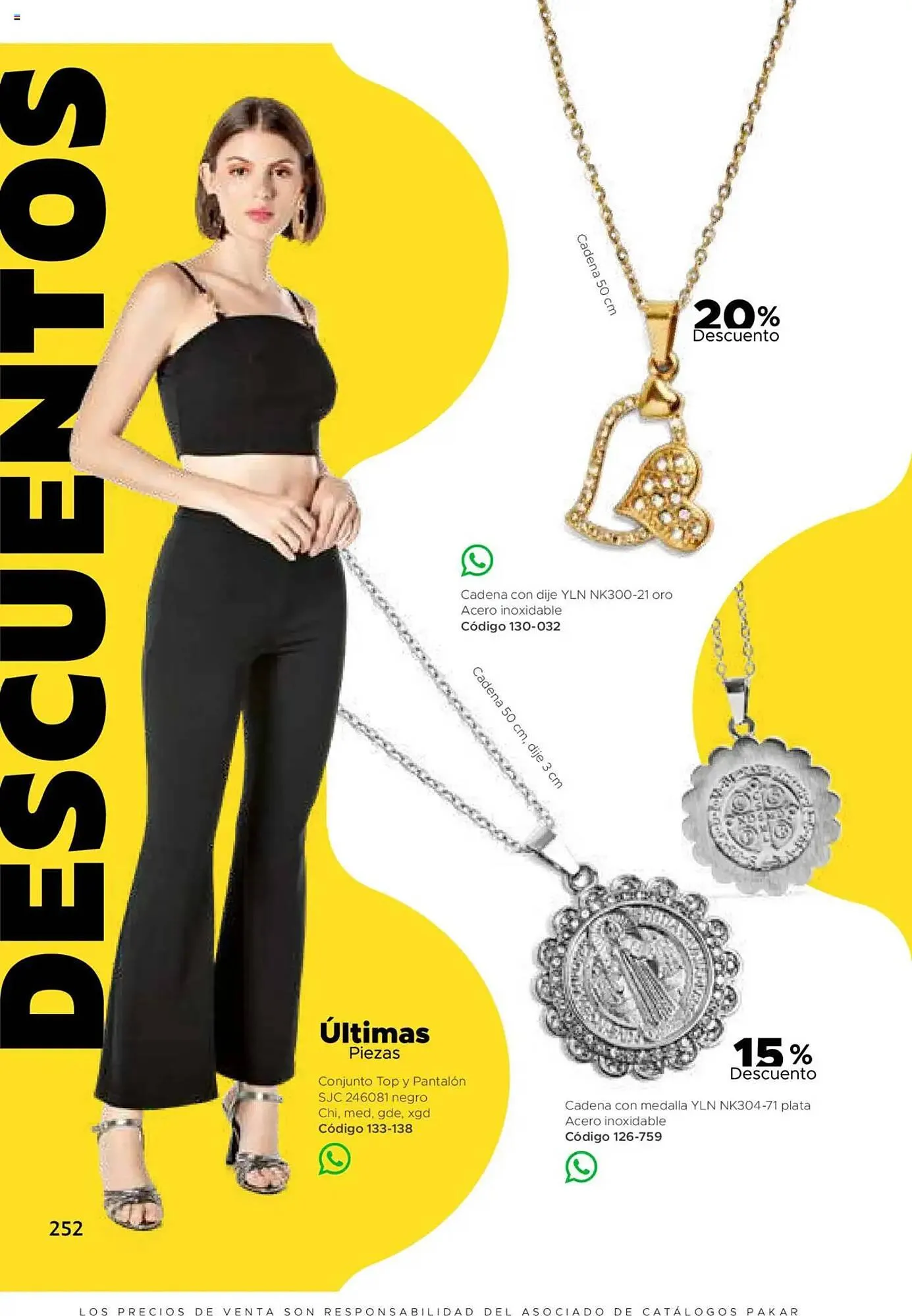 Catálogo de Catálogo SC Pakar 24 de julio al 1 de enero 2026 - Pagina 252