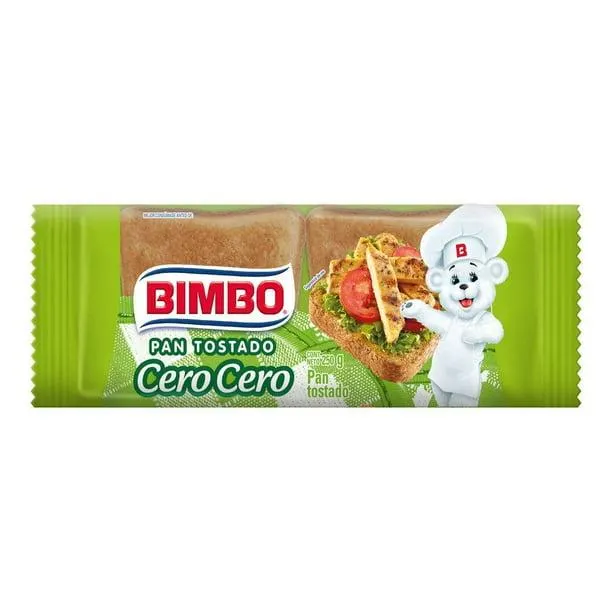 Pan tostado Bimbo Cero Cero 250 g