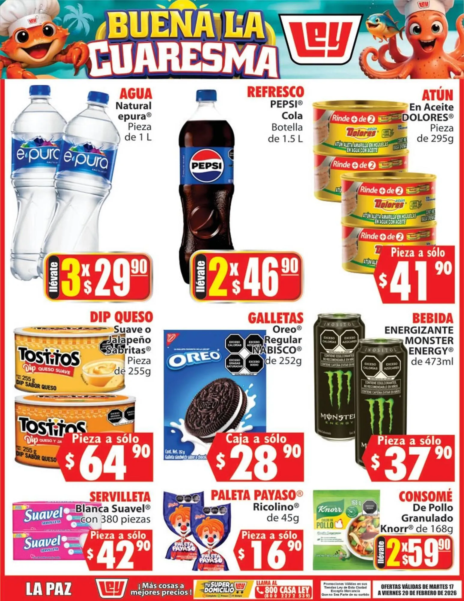 Catálogo de Folleto Casa Ley 17 de febrero al 20 de febrero 2026 - Pagina 11