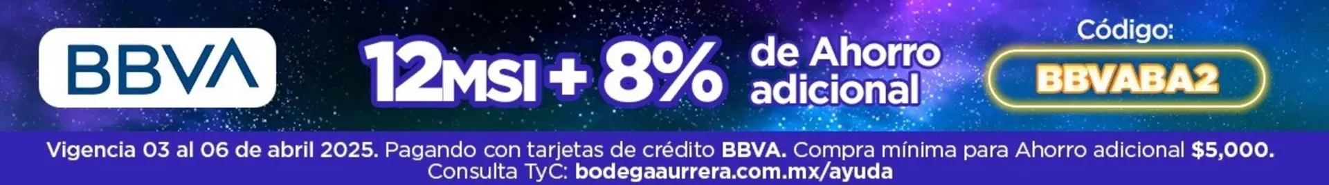 Catálogo de Catálogo Bodega Aurrerá 4 de abril al 6 de abril 2025 - Pagina 1