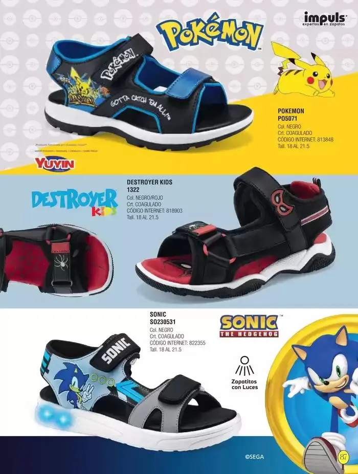 Catálogo de Primavera-Verano Niño 2025 6 de enero al 30 de junio 2025 - Pagina 89