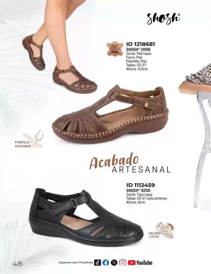 Catálogo de SANDALIAS | CONFORT | 2025 | 1E 11 de marzo al 31 de agosto 2025 - Pagina 48