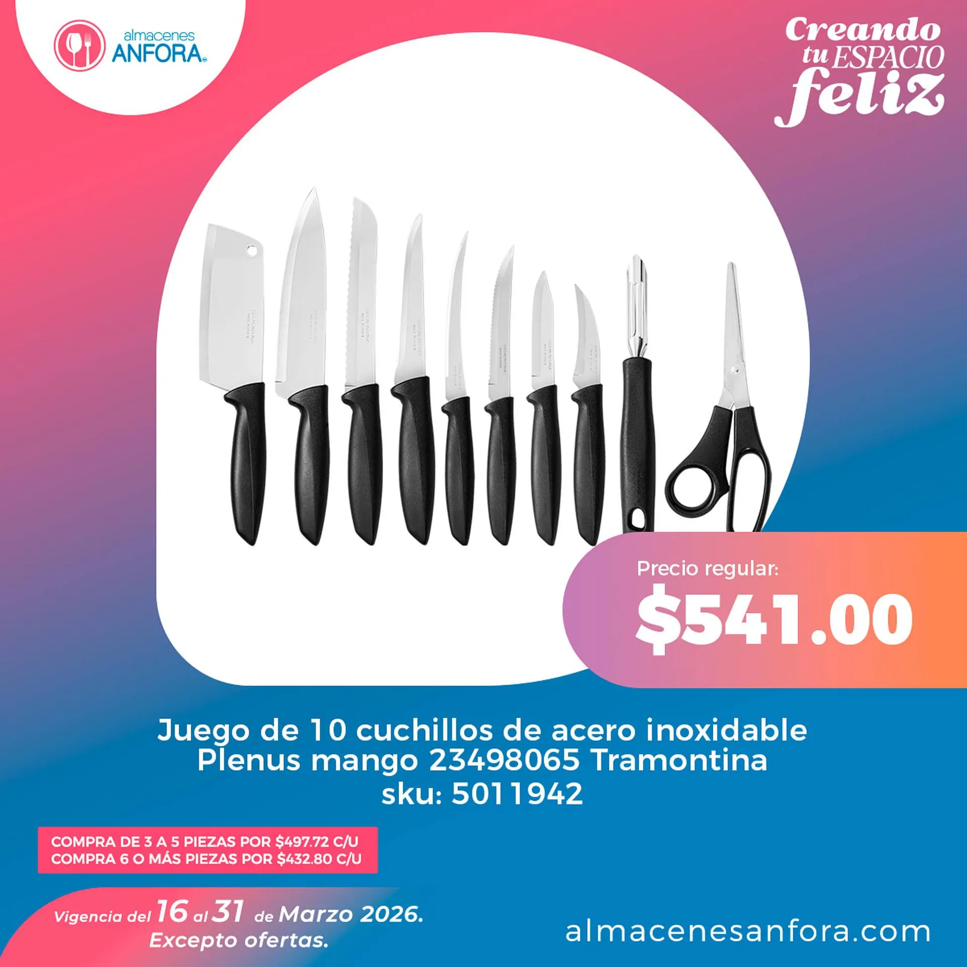 Catálogo de Catálogo Almacenes Anfora 31 de marzo al 31 de marzo 2026 - Pagina 2