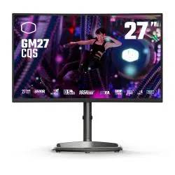 Monitor Gamer Curvo Cooler Master GM27-CQS LCD 27", Wide Quad HD, G-Sync/FreeSync, 170Hz, HDMI, Negro