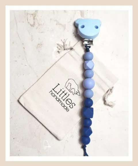 Porta Chupón Azules