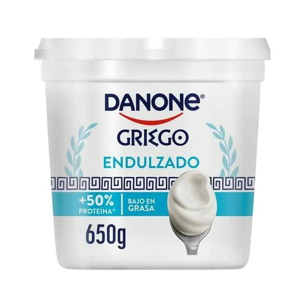 Yogurt Danone griego endulzado 650 g