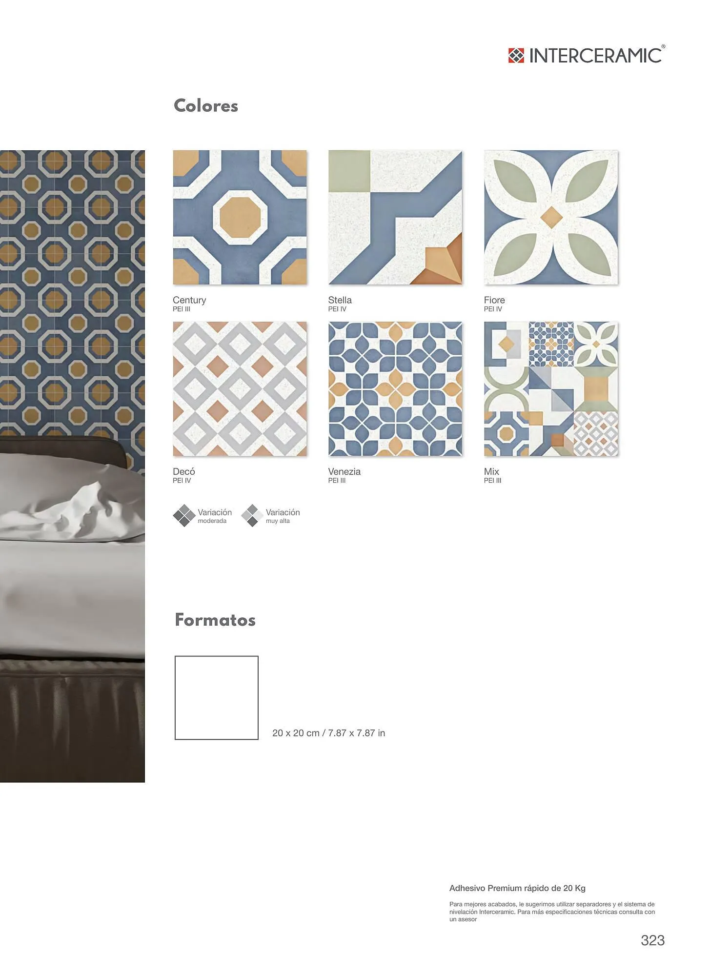 Catálogo de Catálogo Interceramic 12 de marzo al 31 de diciembre 2024 - Pagina 323