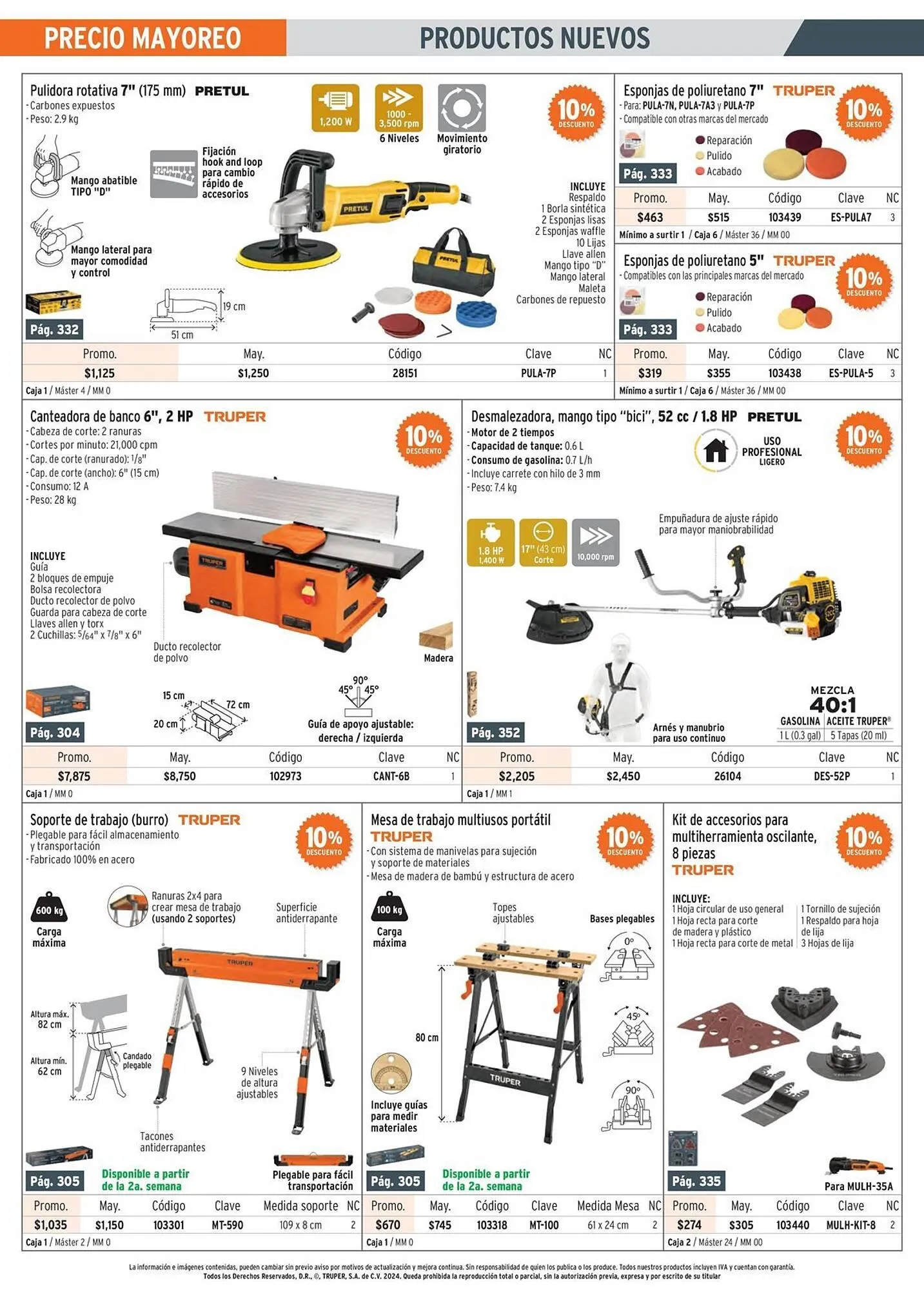 Catálogo de Catálogo Truper 6 de junio al 30 de junio 2024 - Pagina 3