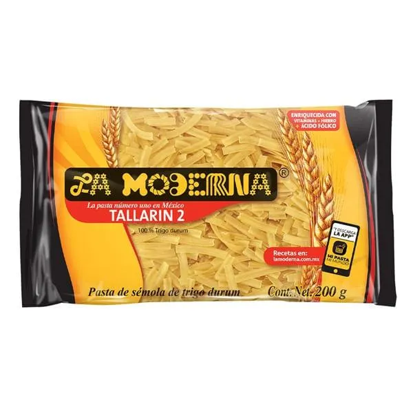 La Moderna pasta tallarin número 2 de 200 g