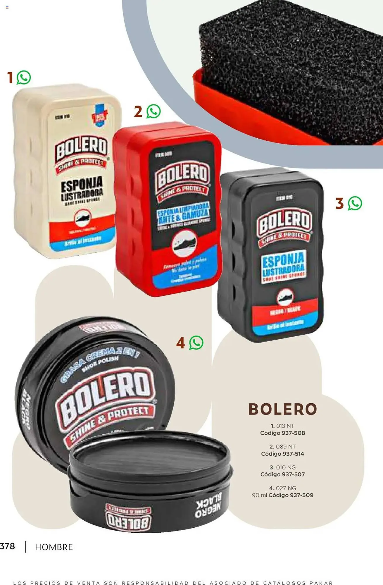 Catálogo de Catálogo SC Pakar 24 de julio al 1 de enero 2026 - Pagina 378