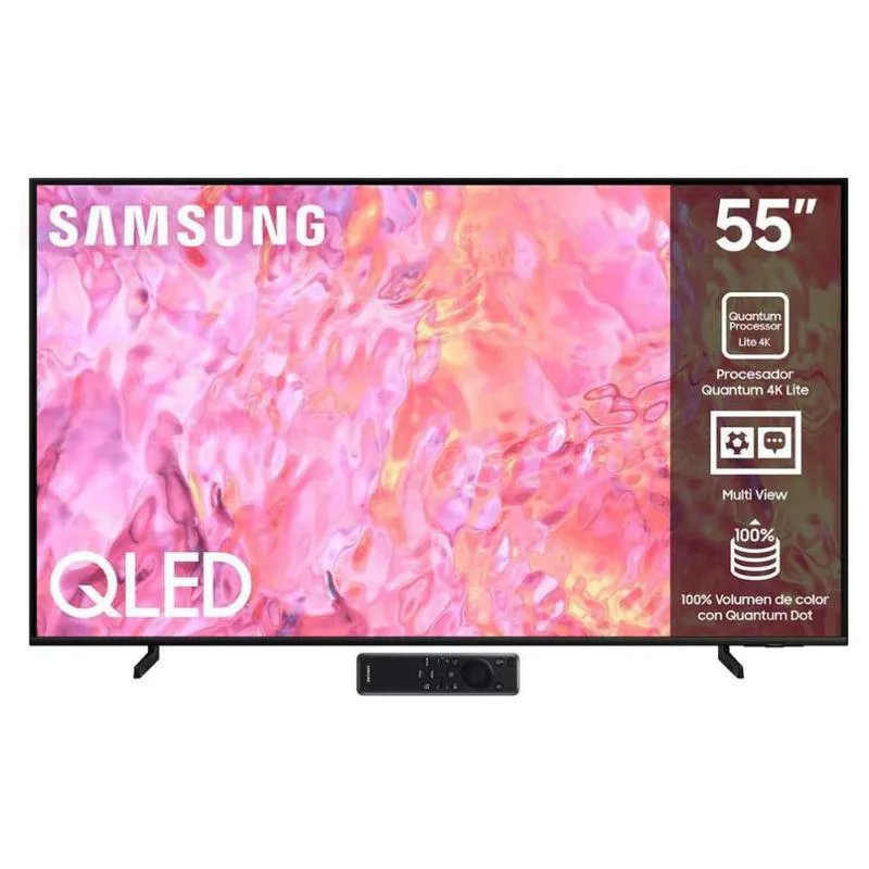 Pantalla QLED Samsung 55 Pulgadas Smart QN55Q60CAFXZX