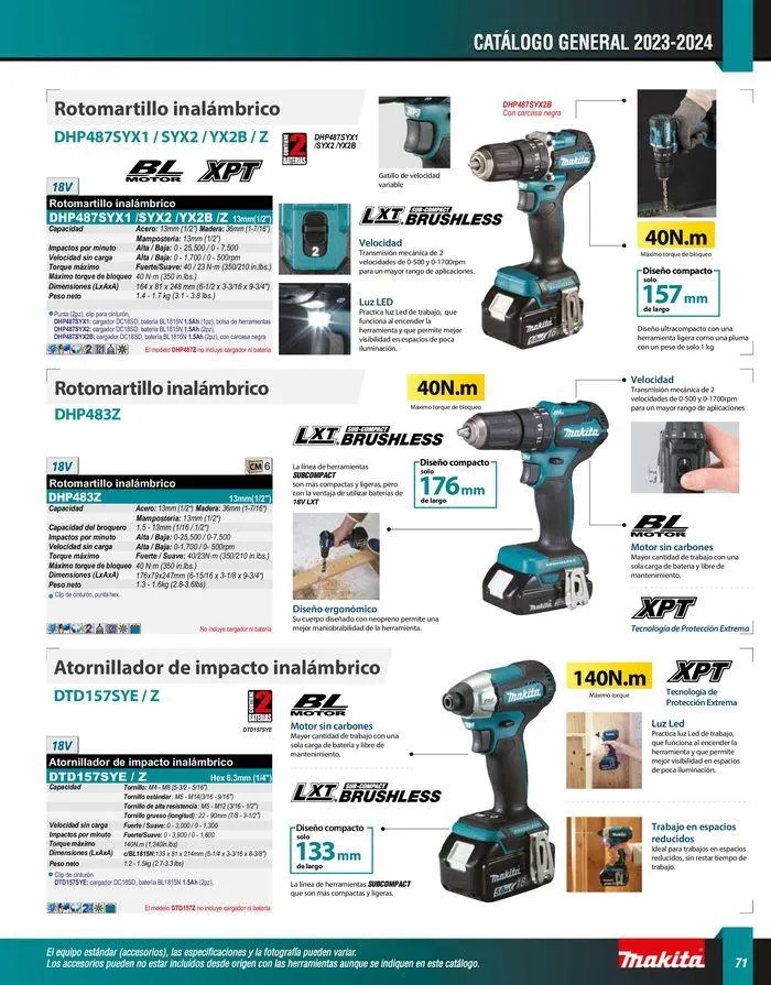 Catálogo de Catálogo General 2023/2024 3 de enero al 31 de diciembre 2024 - Pagina 71