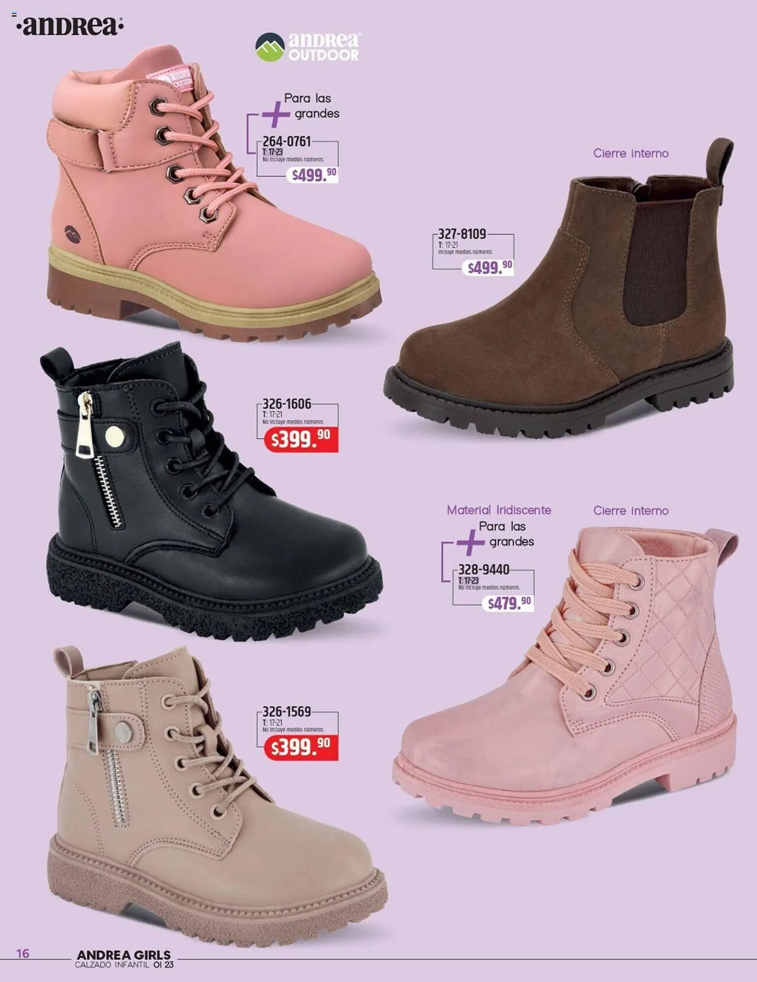 Catálogo de Catálogo Andrea 27 de agosto al 27 de enero 2024 - Pagina 16