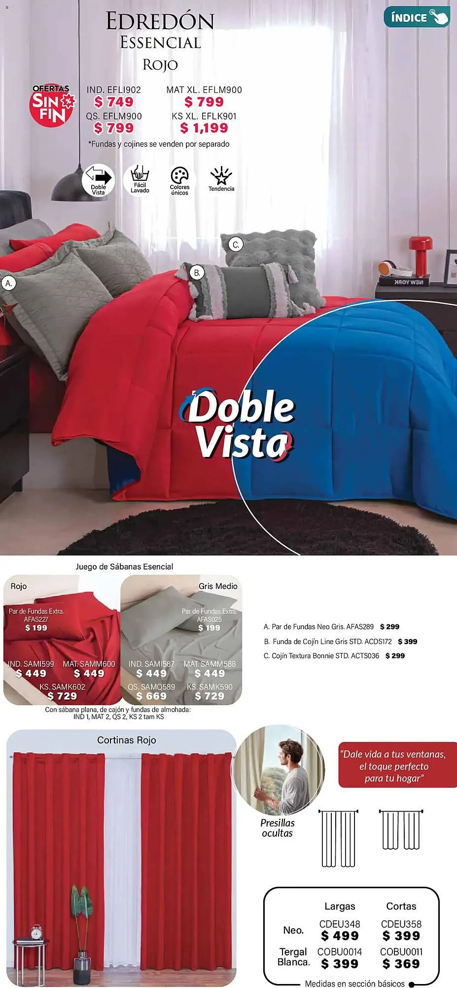 Catálogo de Catálogo Colchas Concord 1 de noviembre al 1 de febrero 2026 - Pagina 149