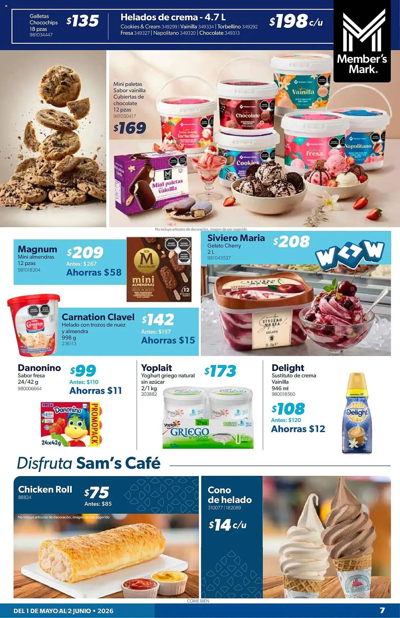 Catálogo de Catálogo Sam's Club 1 de mayo al 3 de junio 2026 - Pagina 7