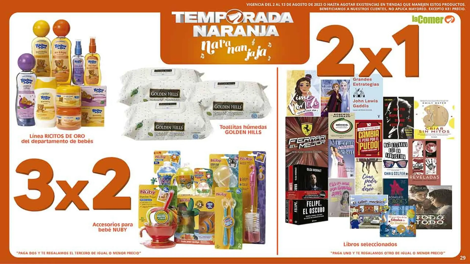 Catálogo de Catálogo La Comer 2 de agosto al 13 de agosto 2023 - Pagina 29