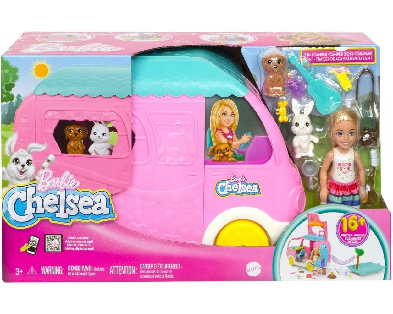 Barbie Chelsea Nuevo Camper HNH90