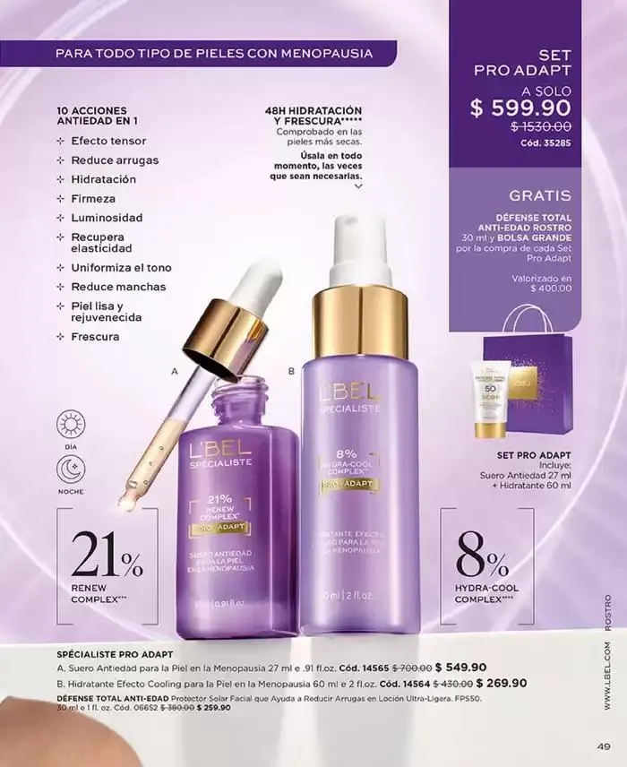 Catálogo de Catálogo L'Bel México C03 7 de enero al 6 de febrero 2025 - Pagina 43