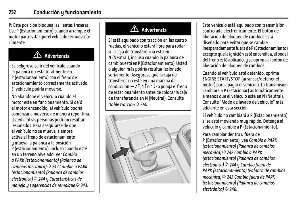 Catálogo de Cheyenne 2025 Manual del propietario 22 de enero al 31 de diciembre 2025 - Pagina 253